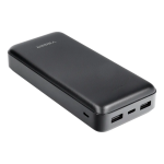 VEGER Power Bank A20 da 20000mAh PD 20W con 2 Ingressi USB - Nero