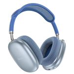 HOCO Cuffia Wireless W55 con Bluetooth 5.4 e Microfono - Blu