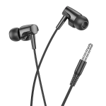 HOCO Auricolare Stereo M112 con Jack 3.5 e Cuffiette In-Ear - Nero