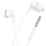 HOCO Auricolare Stereo M97 con Jack 3.5 e Cuffiette In-Ear - Bianco